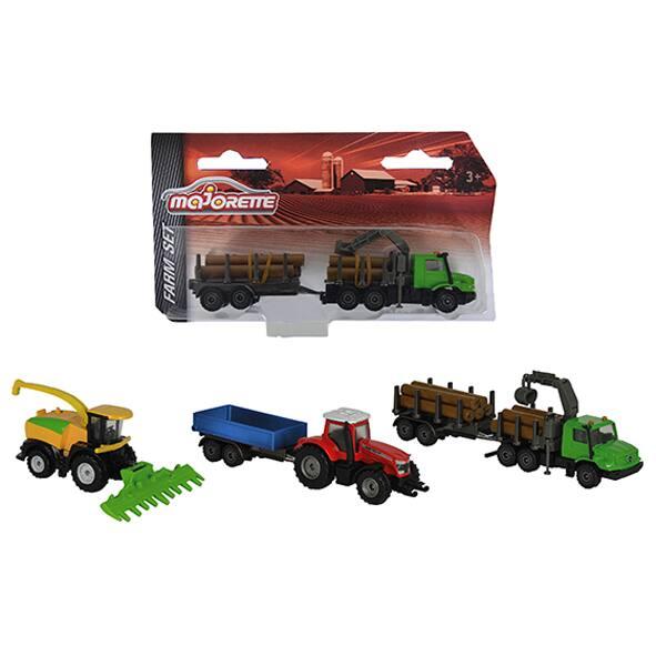 Majorette farm trailer set vehicules garages jou club