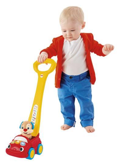 Voiture De Puppy A Pousser Reveil Fisher Price Reveils Educatifs Bebe Puericulture