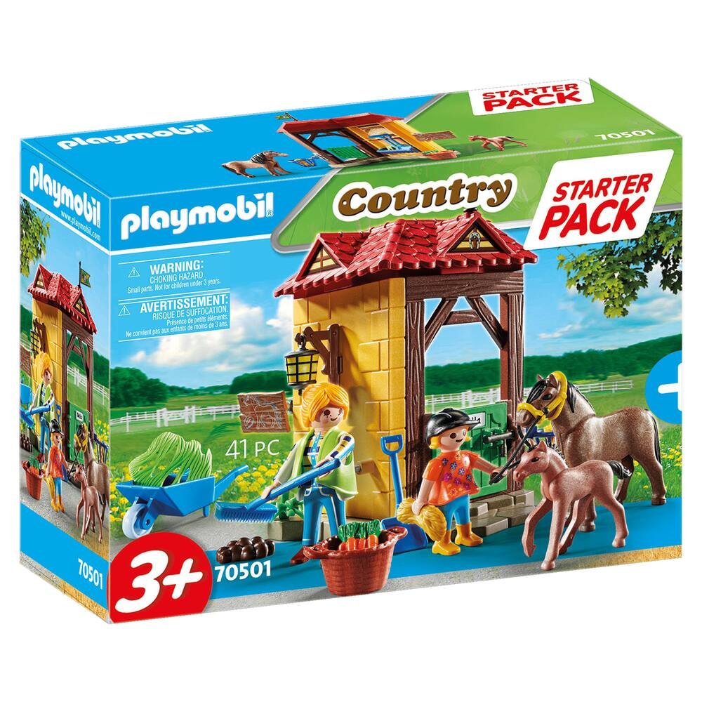 Starter pack box et poneys - 70501, jeux de constructions & maquettes