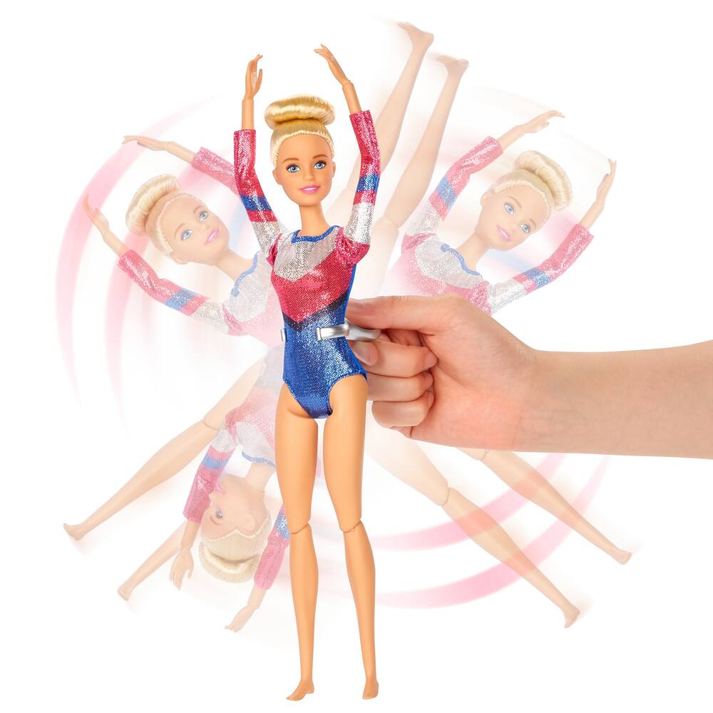 Coffret poupée barbie gymnastique - le coup de cœur jouéclub