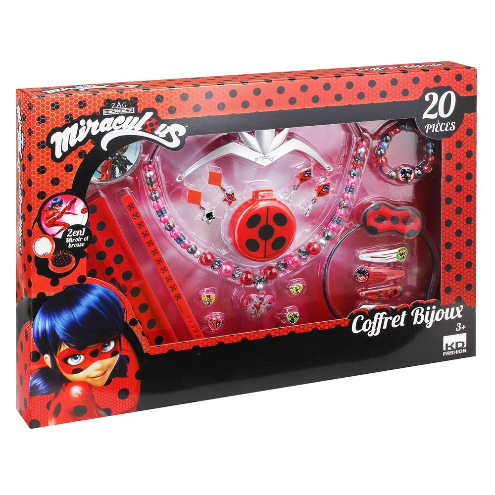 Coffret Bijoux Pieces Miraculous Jeux D Imitation Joueclub