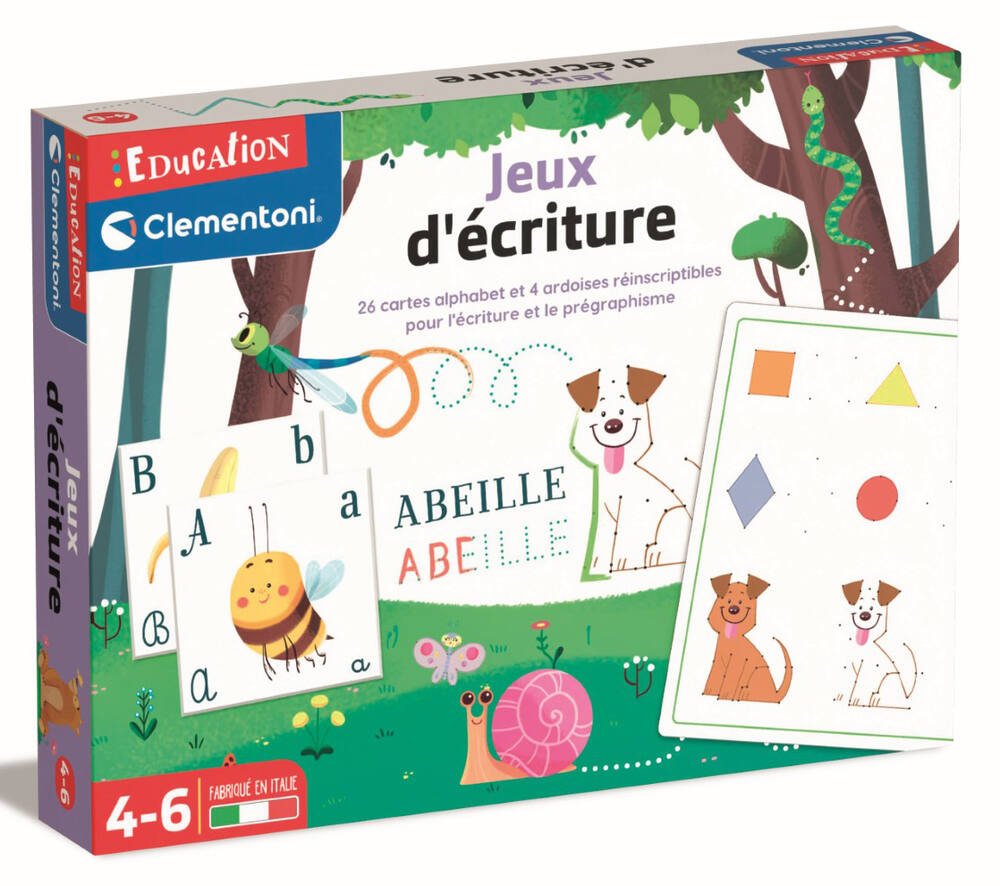 Education clementoni - jeux d ecriture, jeux educatifs