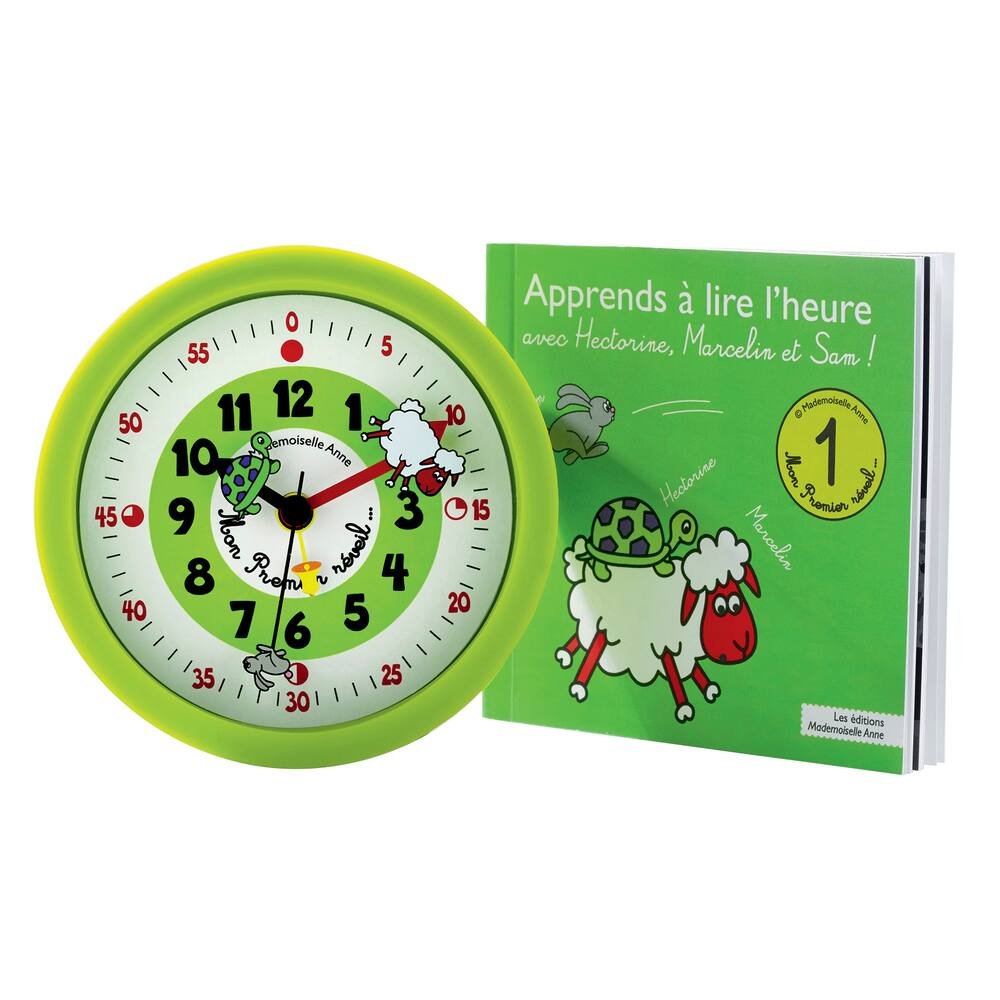 Horloge Jouet : Apprendre à lire l'heure - Apprentissage de l'heure