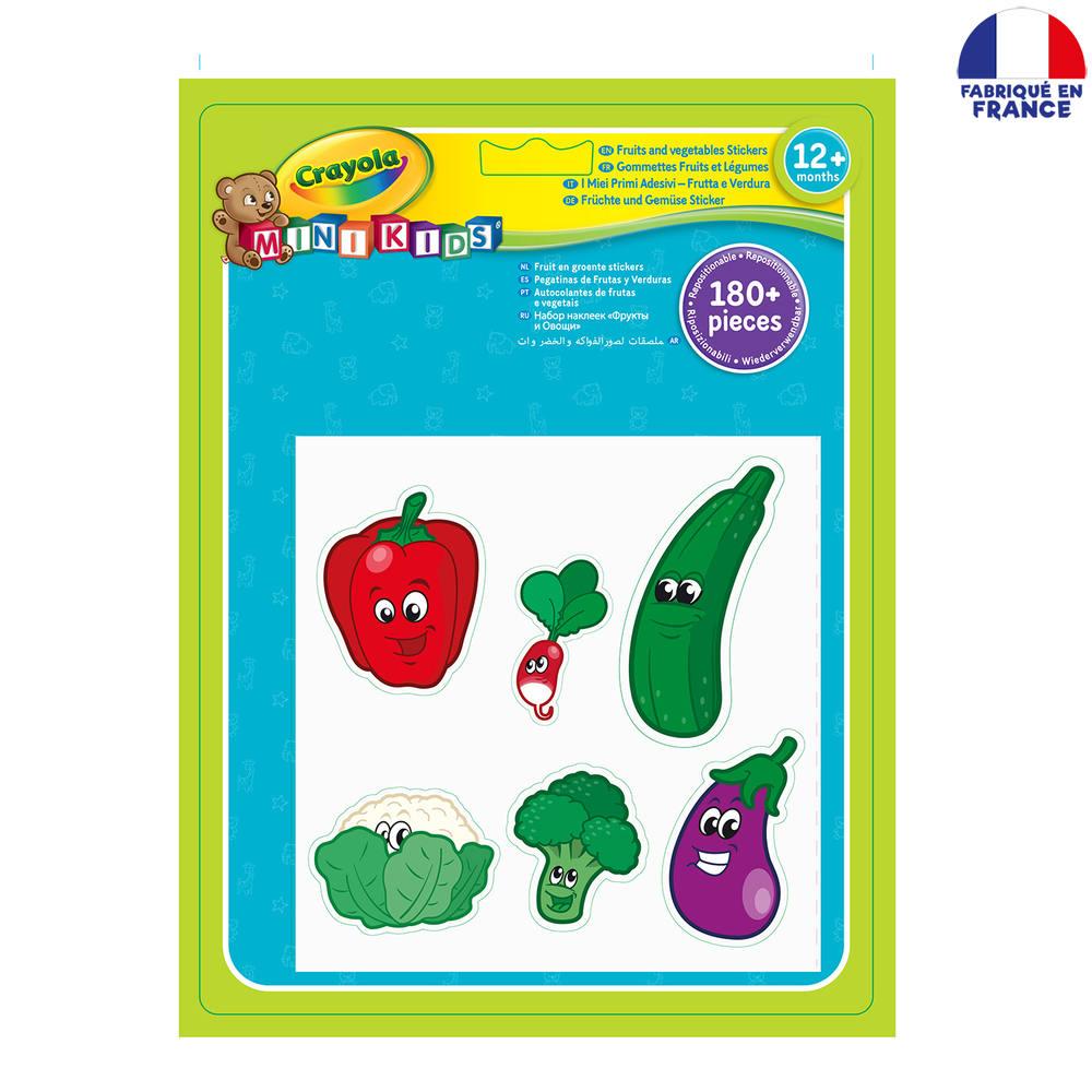 Gommettes Fruits Et Legumes Activites Creatives Et Manuelles Joueclub