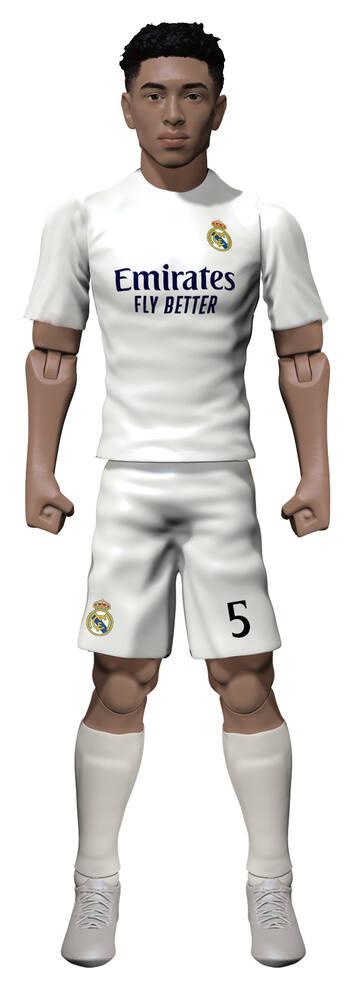 Figurine Jude Bellingham 20 Cm – Real Madrid – 10 Articulations – PVC Premium – Ballon Officiel – Licence Officielle