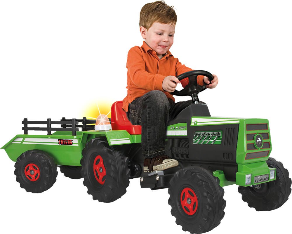 Tracteur électrique enfant 2 places - 6 roues - Kid'zzz n' Quad'zzz