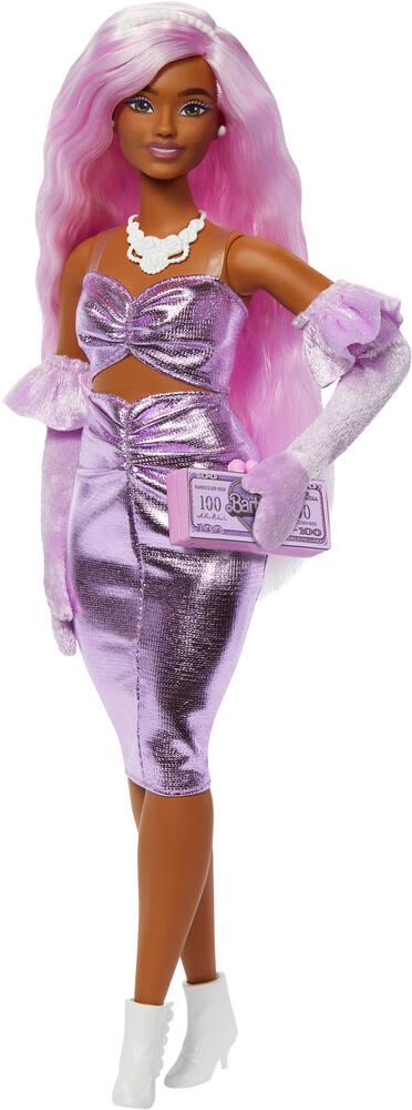 Tenue Barbie Ensemble Spirales Avec étiquette Rose - Occasion - Accessoire De Poupée
