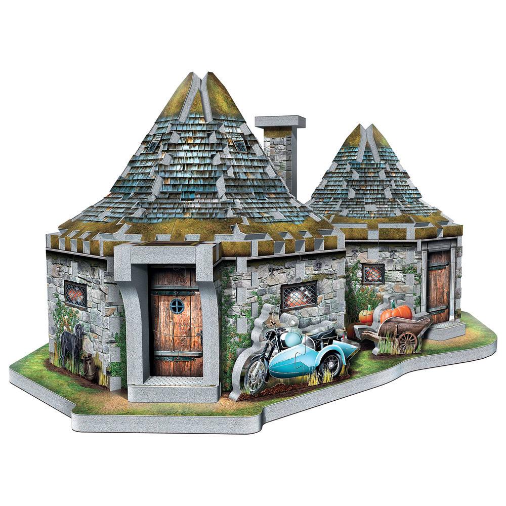 Puzzle 3d la cabane de hagrid - harry potter | puzzle | jouéclub