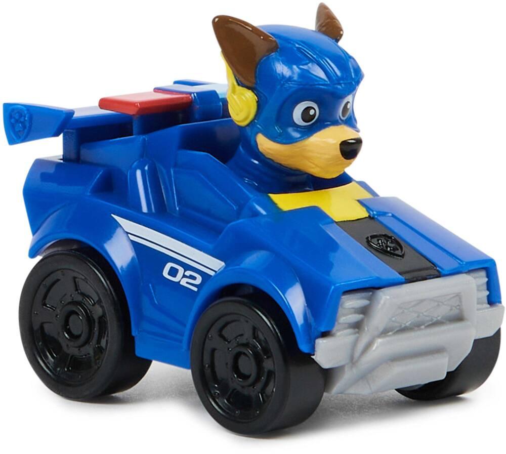 Coffret 6 Racers Pup Squad – Pat Patrouille – Voitures 6,3 Cm – Figurines Chase, Marcus, Stella, Ruben, Rocky, Zuma – Dès 3 Ans