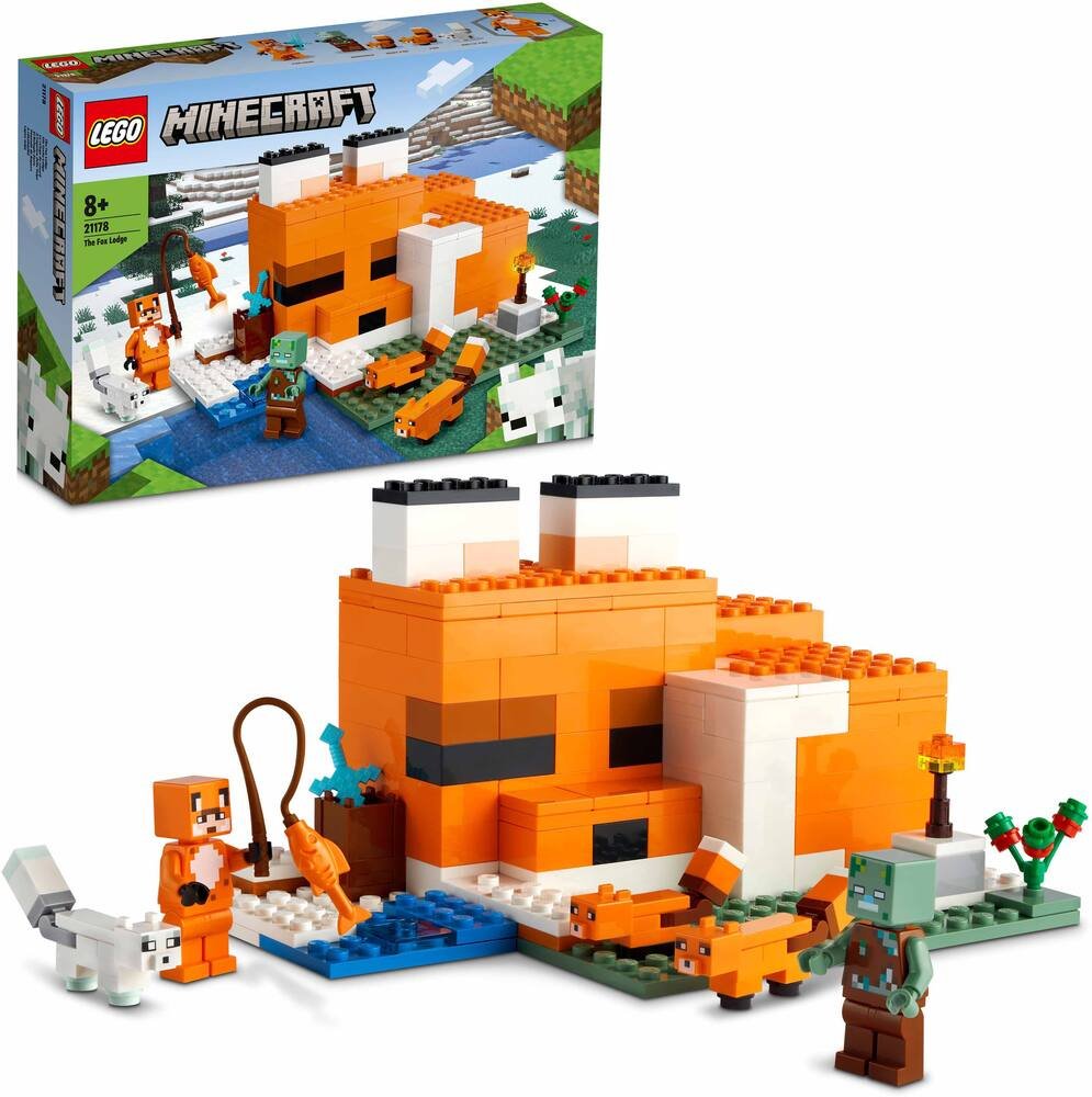 Lego®minecraft™ 21178 - le refuge renard