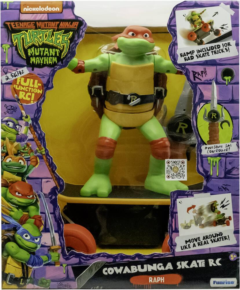 Teenage Mutant Ninja Turtles – Tortue Ninja Donatello – Skateboard Radiocommandé 2,4 GHz – Figurine Inspirée Du Film – Cadeau Dès 5 Ans