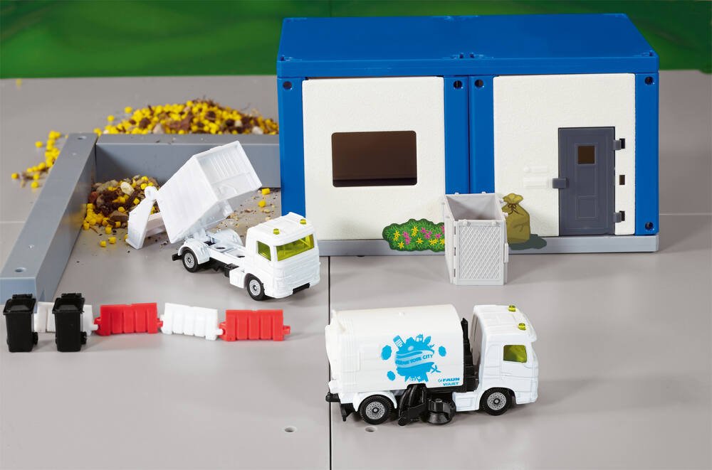 Camion poubelle Siku - echelle 1/64e : Jeux et jouets pour enfants SIKU  maison - botanic®