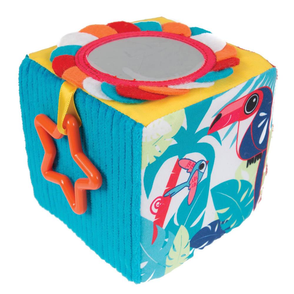 Cube D Eveil Tissu Jouets 1er Age Joueclub