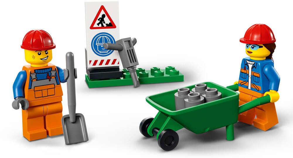 LEGO - Le camion bétonnière 60325 - Dès 4 ans - Super U, Hyper U