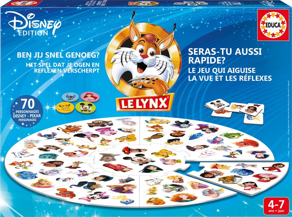 Educa borras Lynx Disney 70 Images Multicolor