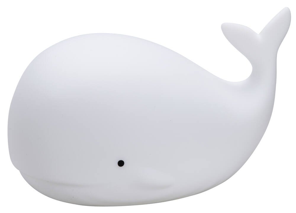 Veilleuse baleine en silicone rechargeable, chambre enfants
