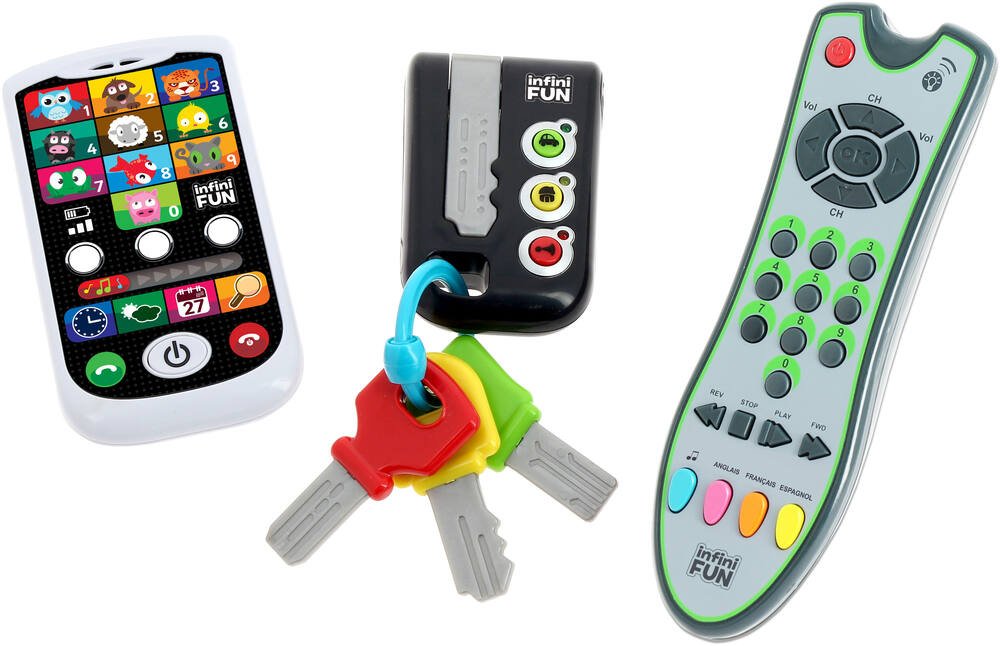Téléphone jouet Jouets pour bébé Musique mobile TV Télécommande