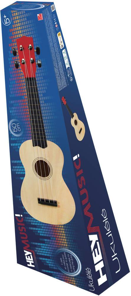 Ukulélé Enfant 4 Cordes – Instrument Musical Compact PP – Violet Ou Cyan – Dès 3 Ans