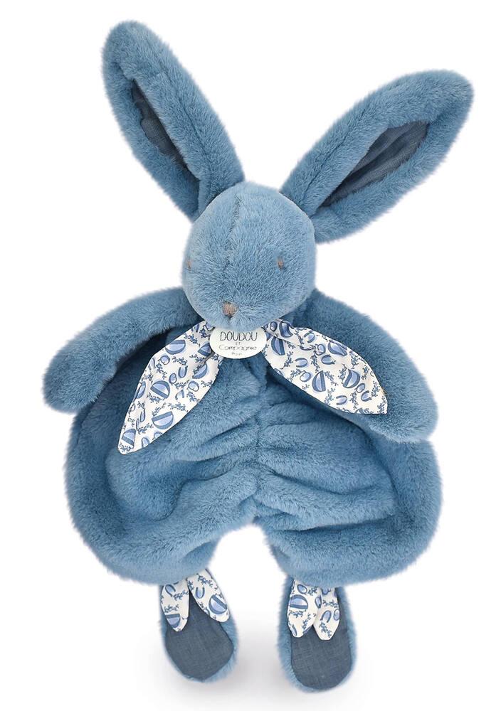 Doudou Et Compagnie – Lapin Bonbon Géant 75 Cm – Bleu – Avec Coffret – Cadeau Naissance – 1247