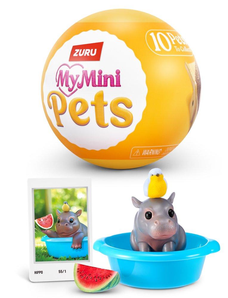 My Mini Pet Series 1 (2 Pack) de ZURU – Capsule mystère avec Un Animal Miniature, Une Maison et des Accessoires. Déballez d'adorables Petites créatures pour Les Filles et Les collectionneurs