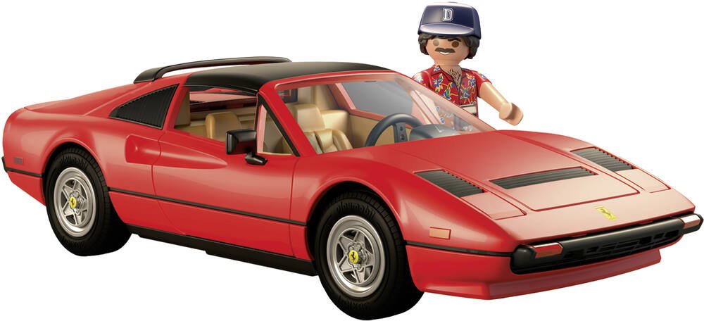Playmobil réimagine en jouet la Ferrari de Magnum, série culte des années  1980