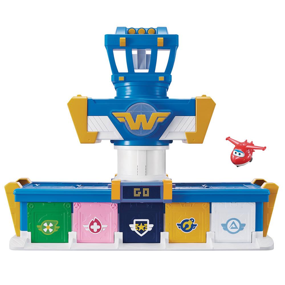 Playset Quartier General Des Super Wings Saison 3 1 Figurine Transform A Bot Jouets 1er Age Joueclub