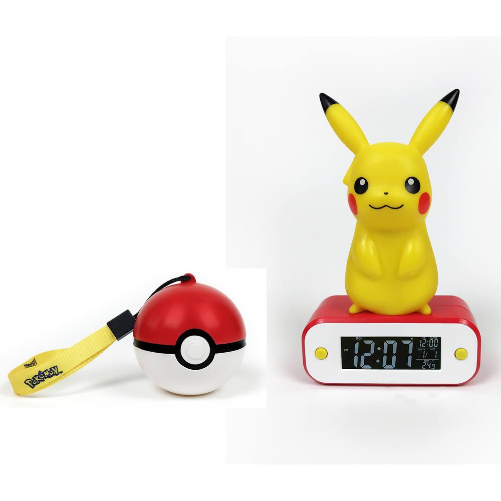 Reveil lumineux pikachu et figurine pokeball lumineuse | musiques, sons \u0026  images | jouéclub