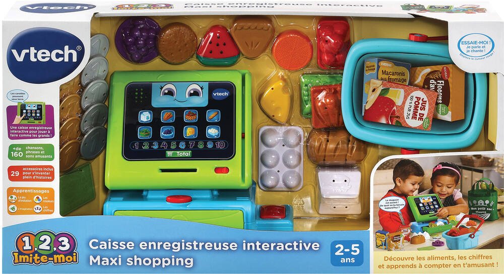 Caisse de supermarché avec effets sonores – Magasin de jouets et jeux  éducatifs en ligne