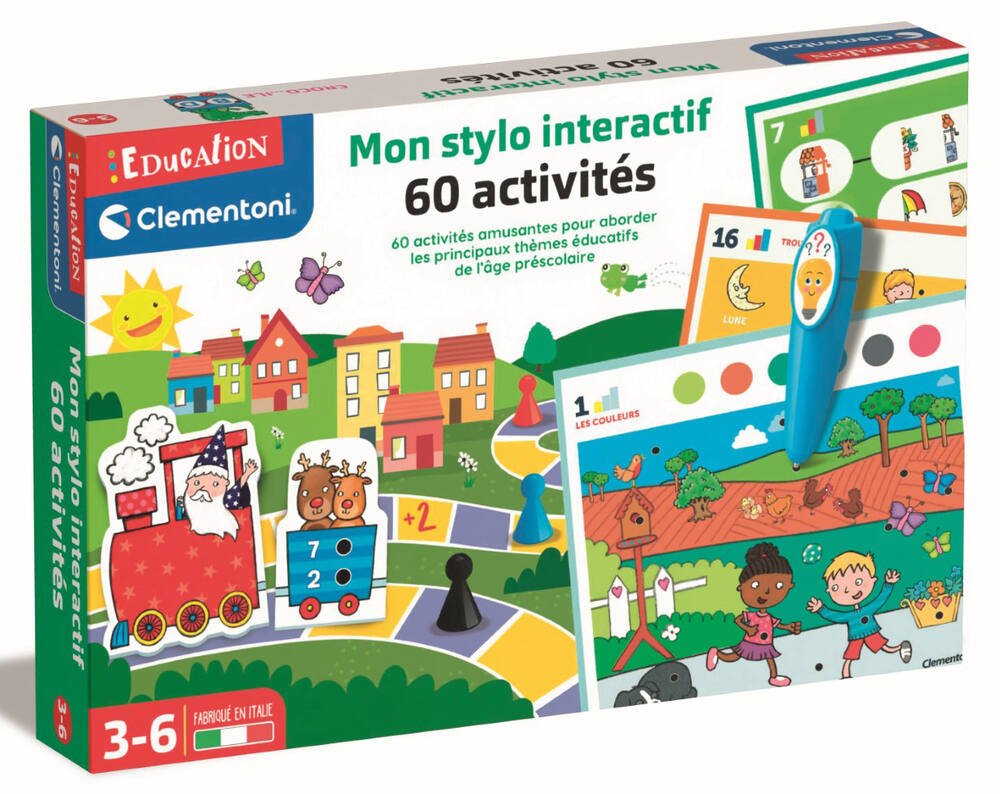 Kit de 8 jeux éducatifs Clementoni : King Jouet, Premiers apprentissages  Clementoni - Jeux et jouets éducatifs