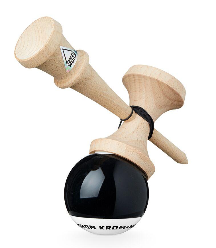Kendama KROM Pro Pop LOL - Bilboquet Japonais En Bois Avec Ficelle Spare