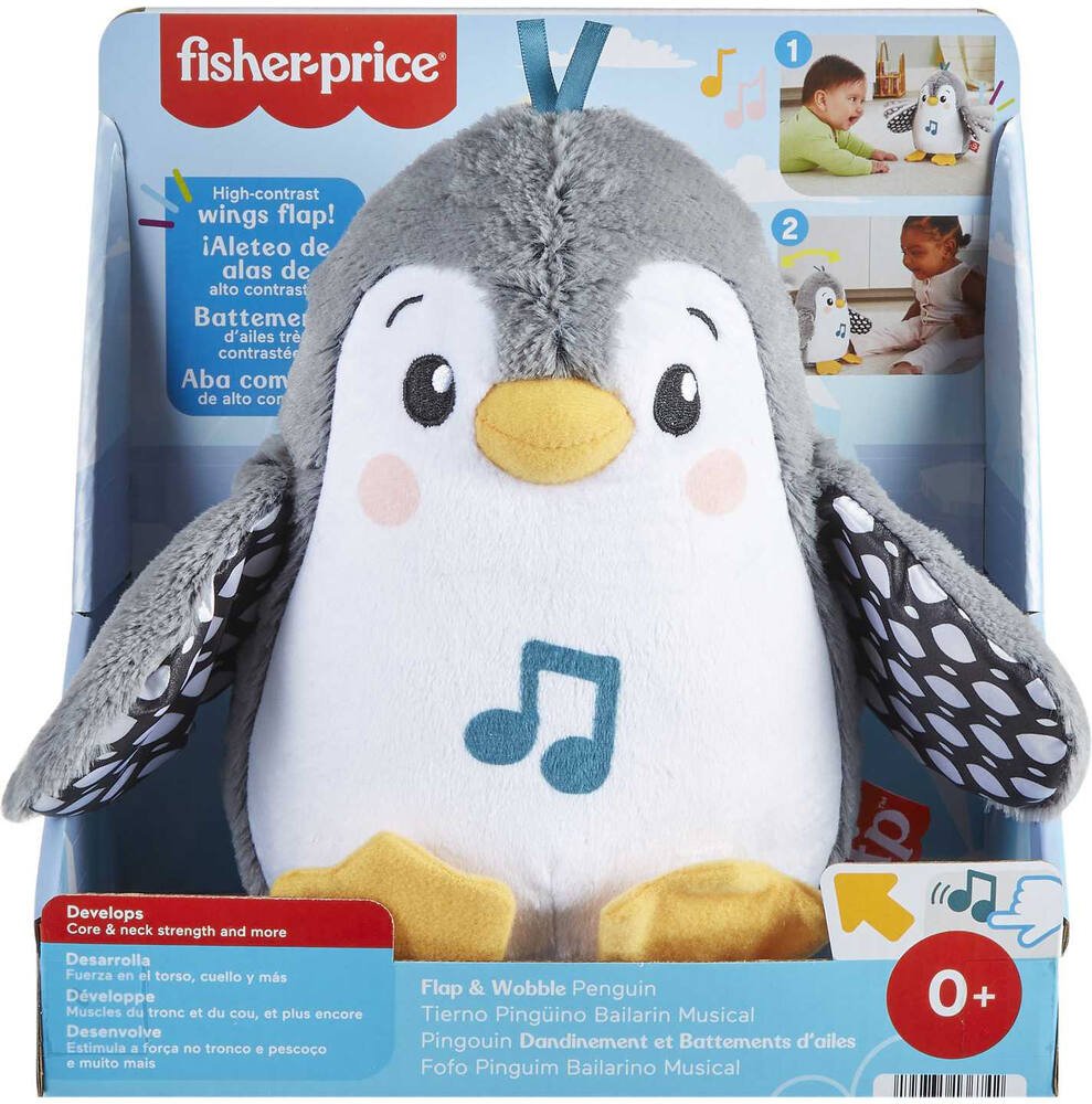 Fisher-Price – Pot Pingouin Facile à nettoyer 