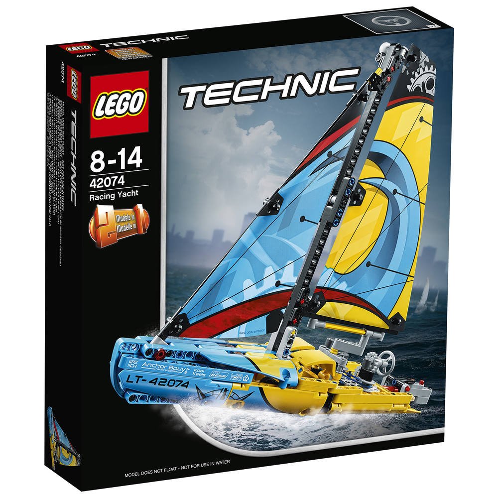 Lego 42074 Le Yacht De Competition Jeux De Constructions Maquettes Joueclub