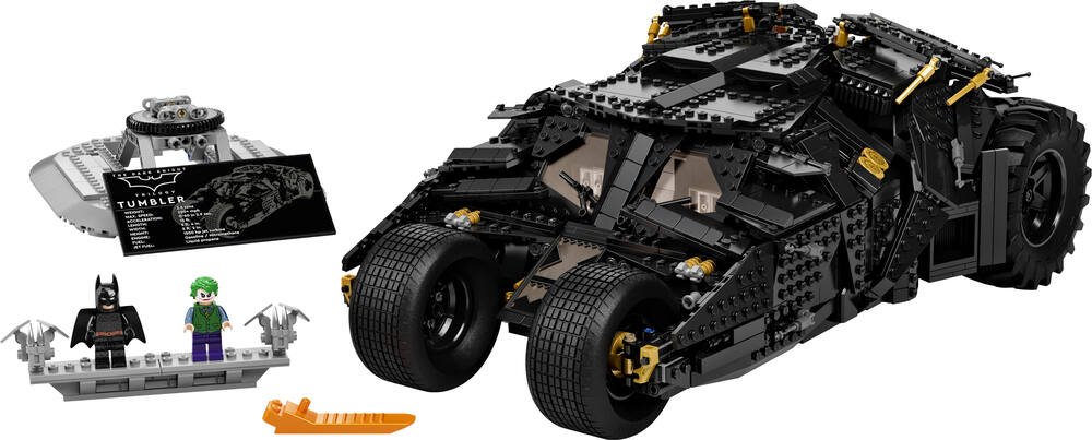 Lego®dc comics super heroes™ 76240 - la batmobile™ tumbler, jeux de  constructions & maquettes