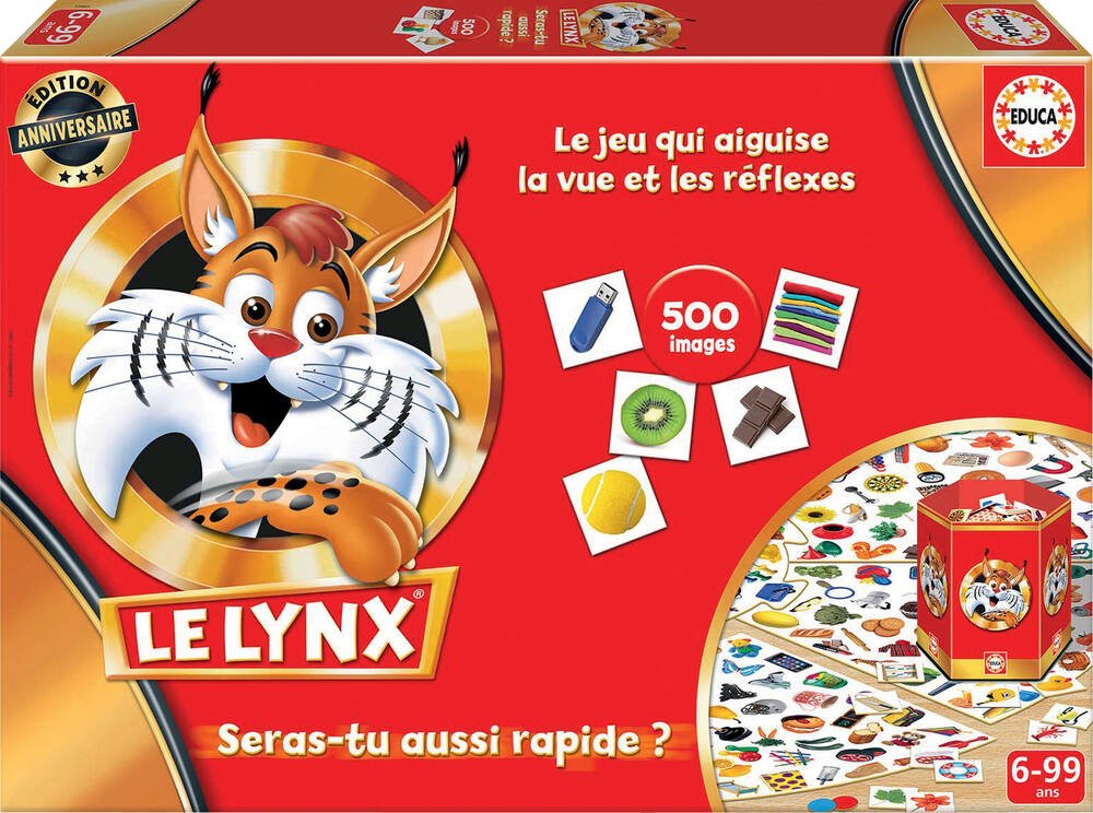 Le lynx 500 images, jeux de societe