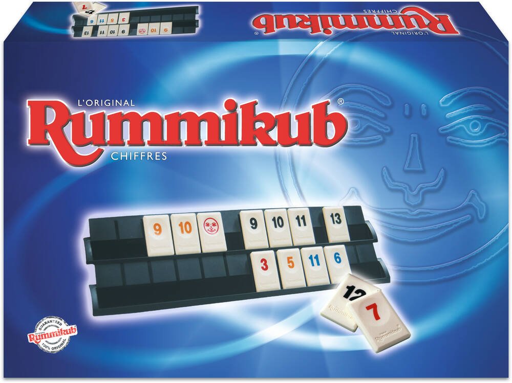 Rummikub chiffres, jeux de societe