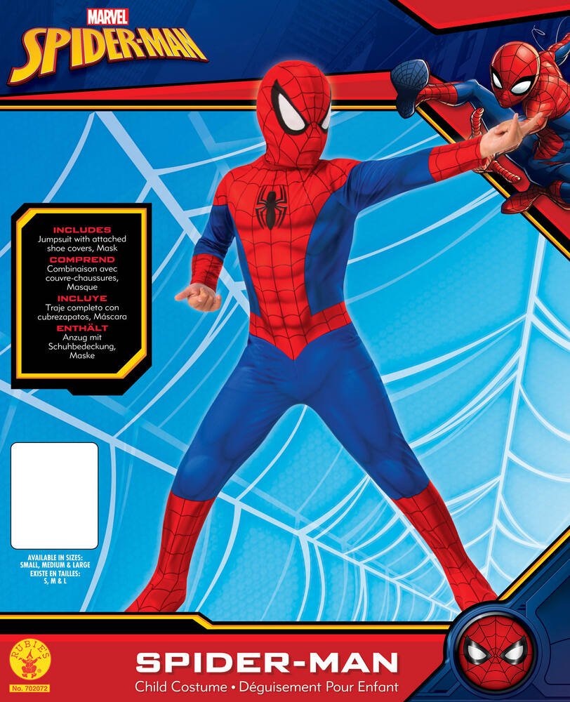 Déguisement classique Spider-Man 3-4 ans - Déguisements pour Enfant - Se  déguiser et se maquiller - Fêtes et anniversaires