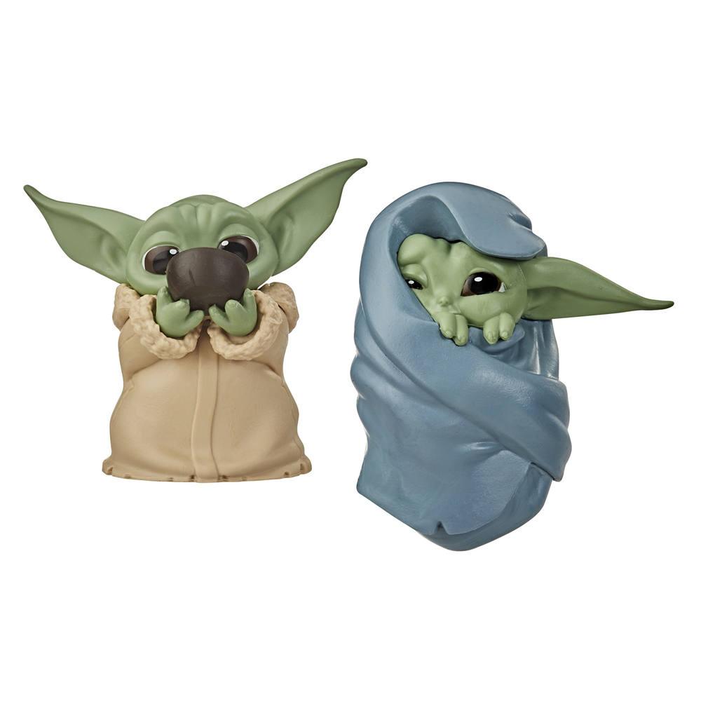 Star Wars Child Pack De 2 Figurines Yoda Mandalorian Figurines Joueclub