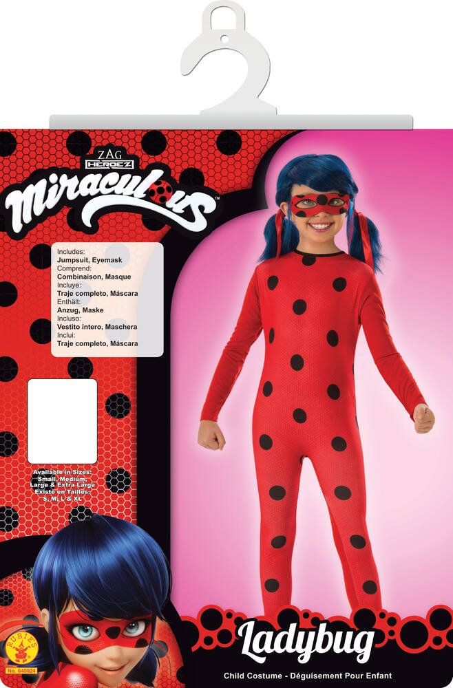Miraculous - deguisement ladybug taille 7-8 ans