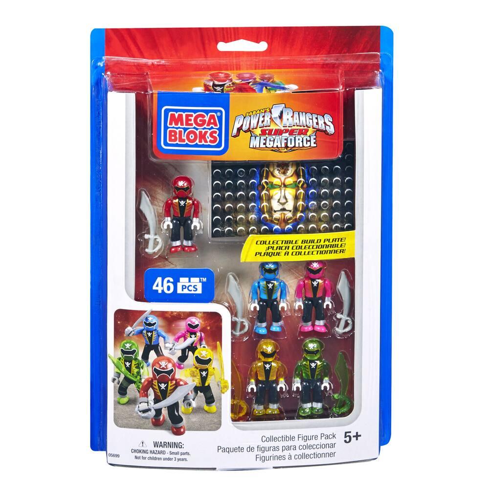 Mega bloks power rangers pack anniversaire figurines joueclub