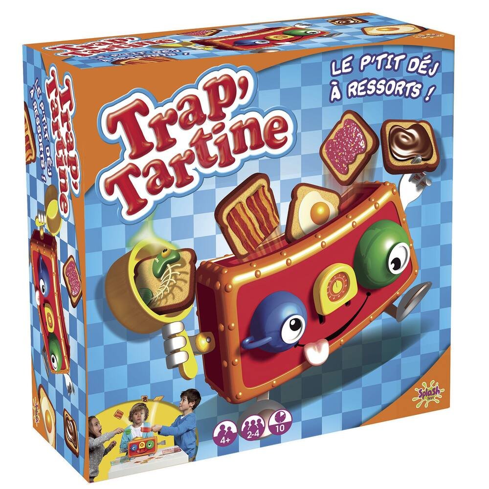Trap'tartine, jeux de societe