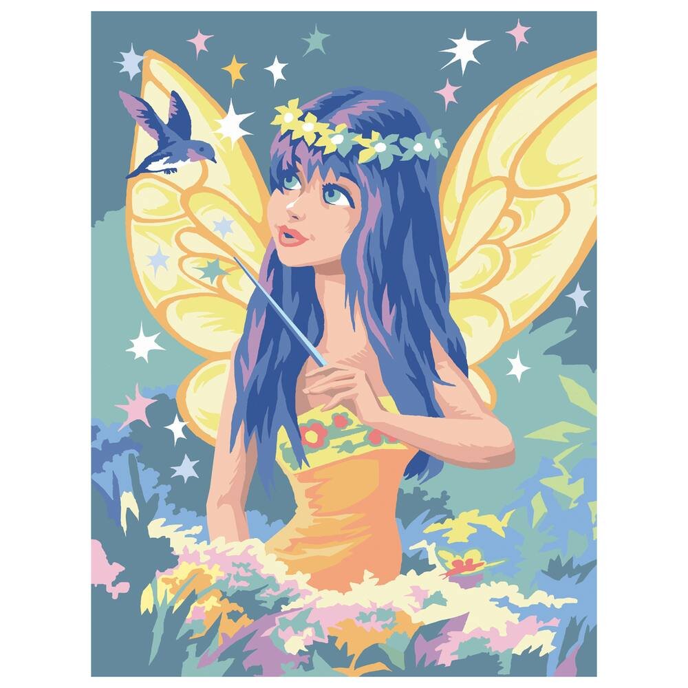 Peinture par numéro Fairy Lady pour adultes - Kit créatif numero d'art  Bimago