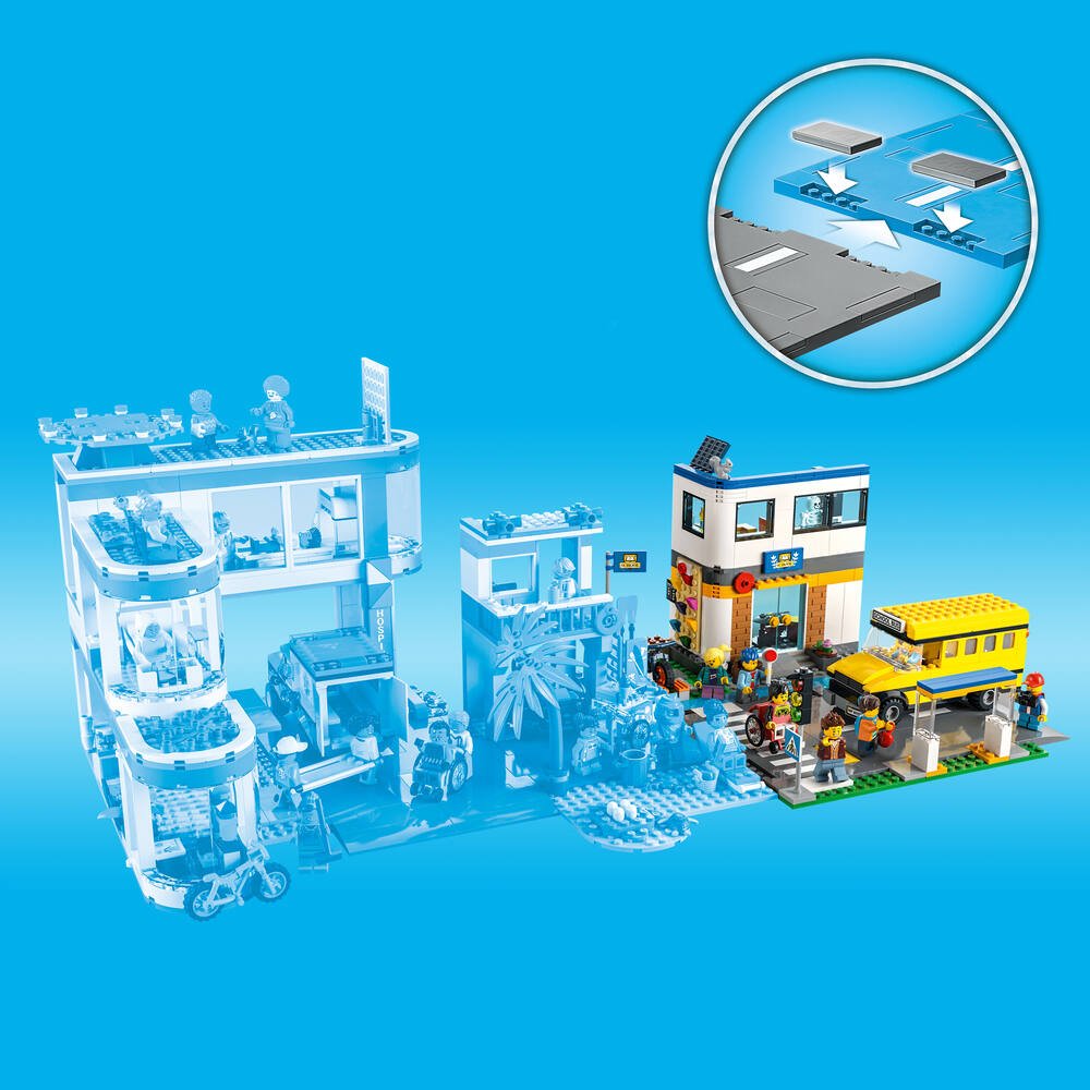 Soldes LEGO City - Une journée d'école (60329) 2024 au meilleur