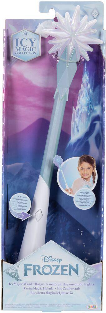 Baguette Magique Flocon De Neige Avec Paillettes – LED, Musique, Rechargeable – Set Avec Couronne, Collier Et Boucles D’oreilles – Fête Et Jeu De Rôle