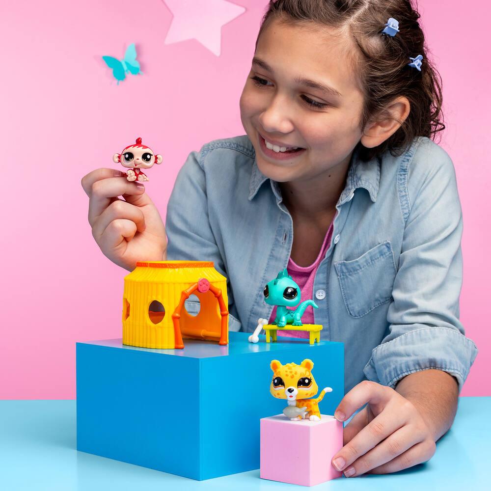 Petshop Trio  Detente Dans La Jungle  N°852 N° 853 N°854 / Neuf Sous
