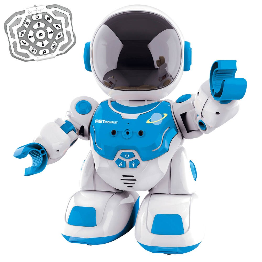Robot, Jeux et jouets, Télécommande, Avec son, Blanc, Batterie