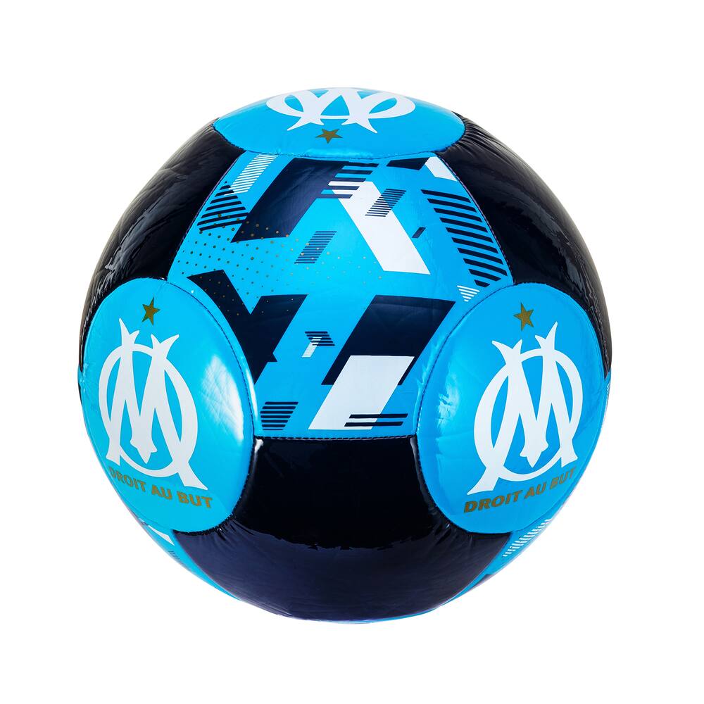 Mini Ballon Om Unisexe Bleu & Blanc - Espace Foot