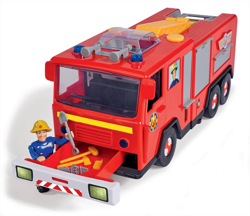 Sam le pompier, les jouets et véhicules inspirés du dessin animé
