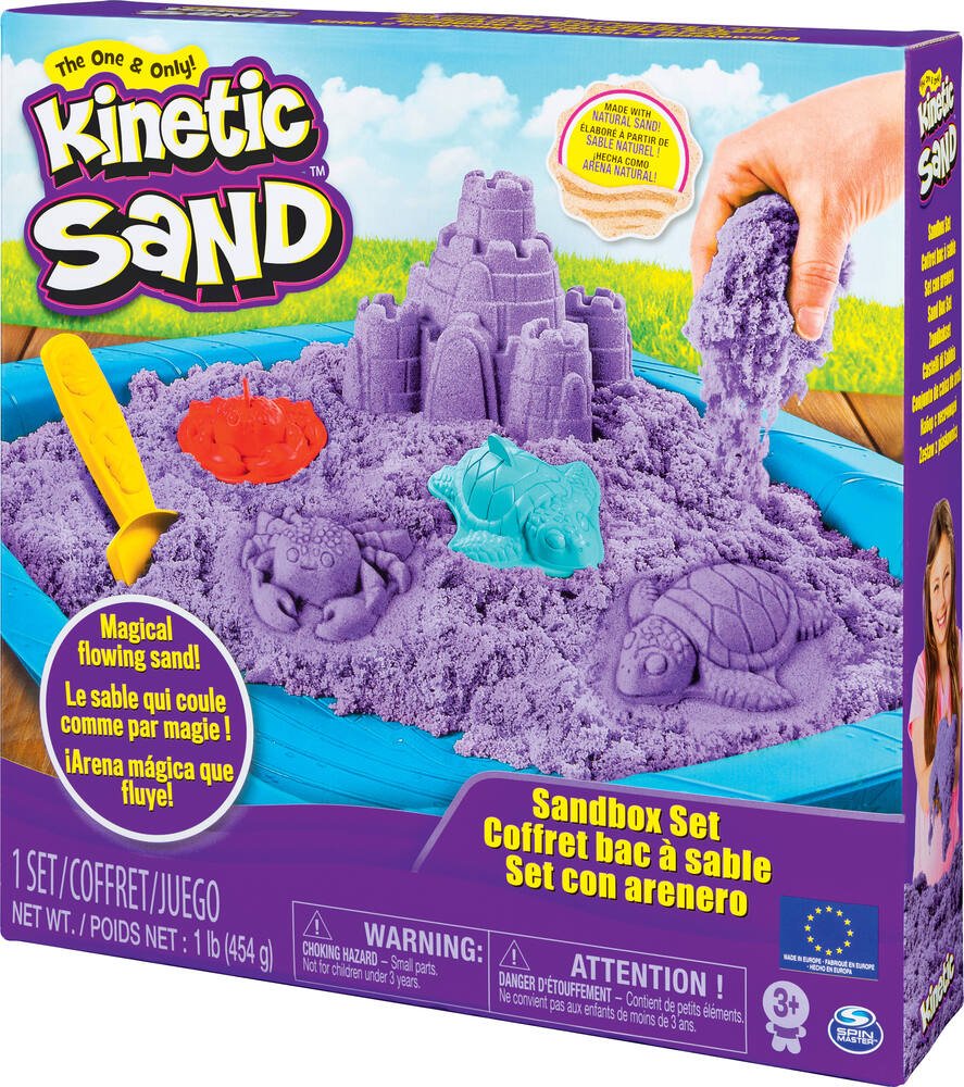 Recharge sable magique coffret 10 couleurs Kinetic Sand SPIN MASTER à Prix  Carrefour