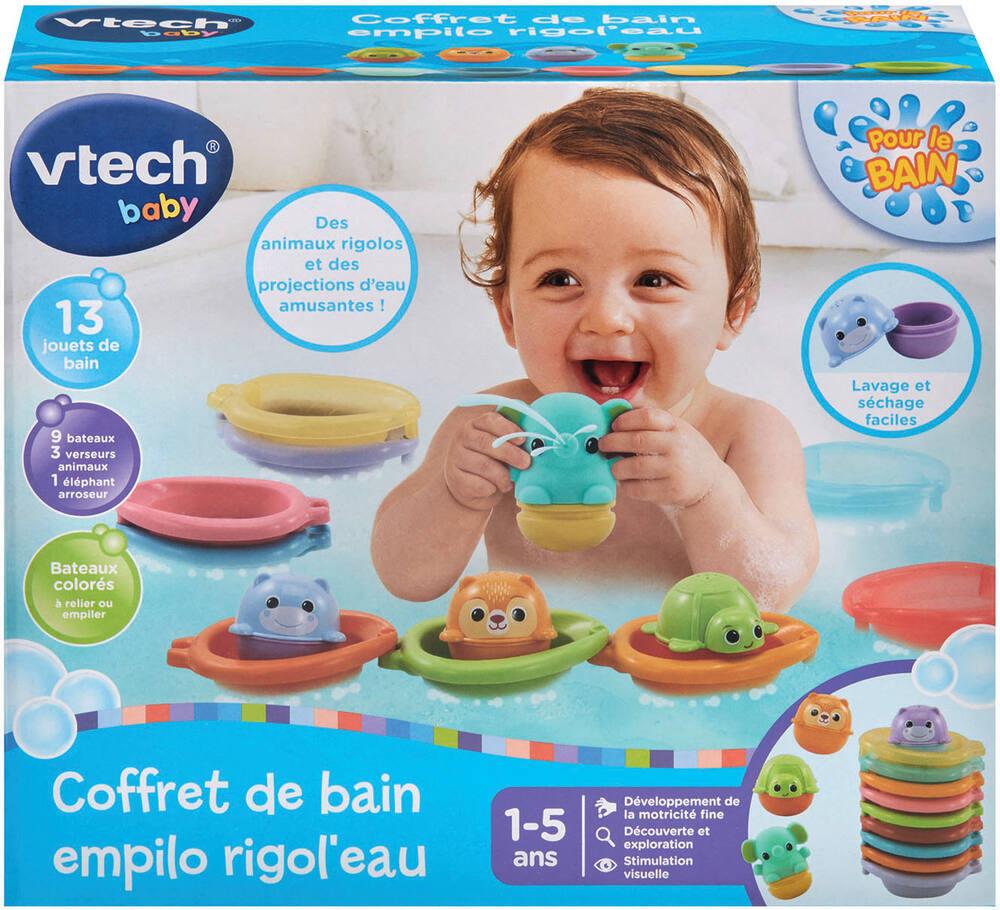 Jouet Bébé Jeux Bain Ans Coffret De Bain Empilo Rigol'eau Jouets