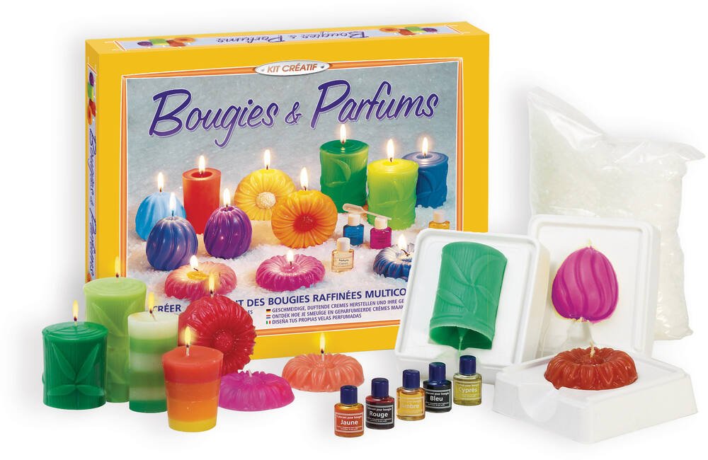 Kit de fabrication de bougies parfumées bricolage
